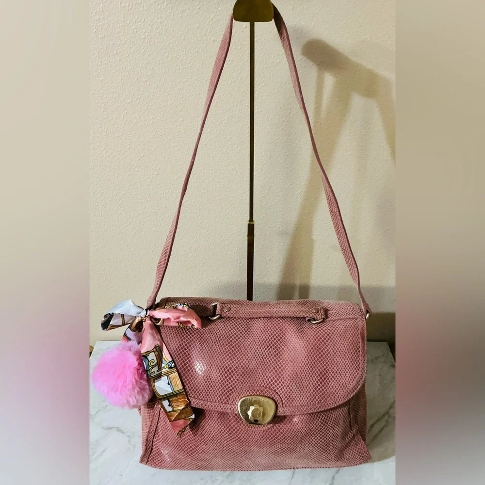 See By Chloe Rose Textured Bag with Gold Clasp